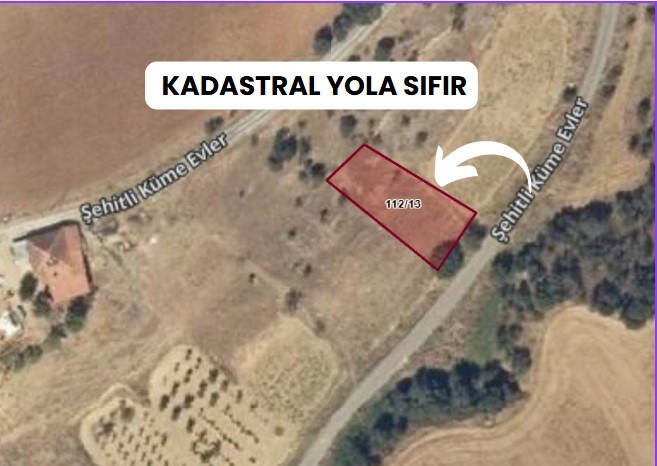 UŞAK EŞME ŞEHİTLİ KÖYÜNDE 617 M² ARSA SATILIKTIR - UŞAK EŞME fotoğraf 8